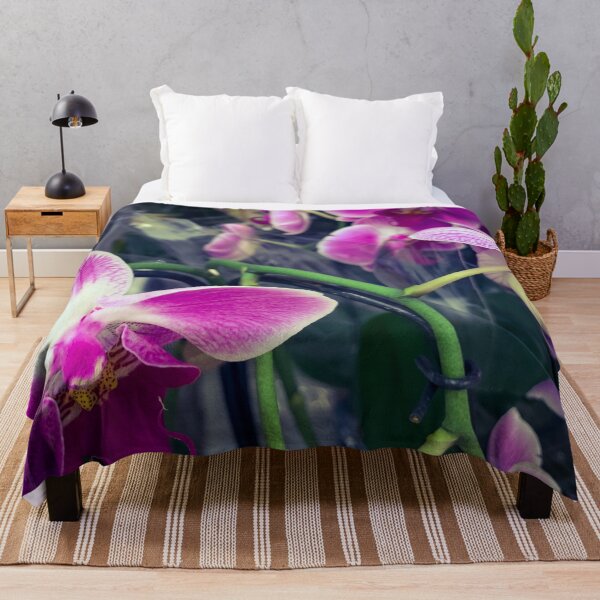 Item preview, Pink Orchid Floral Plant Flower Blossoms  designed and sold by eleonoraingrid.