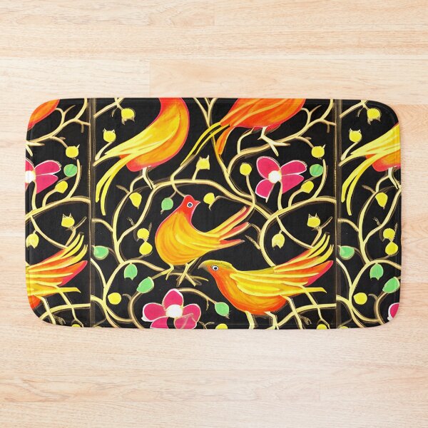 Item preview, Textile Batik Pattern with Floral and Bird Motifs 3 designed and sold by marunoens01.