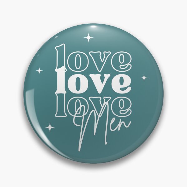 Item preview, Love, Love, Love Men | Trendy and Stylish Text Design (White) designed and sold by Strad Digital ART.