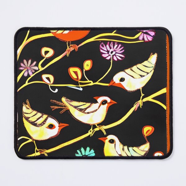 Item preview, Textile Batik Pattern with Floral and Bird Motifs 4 designed and sold by marunoens01.