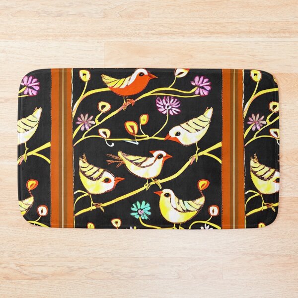 Item preview, Textile Batik Pattern with Floral and Bird Motifs 4 designed and sold by marunoens01.