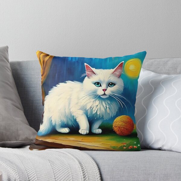 Item preview, Cat Playing With a Ball of String designed and sold by AnimPet.