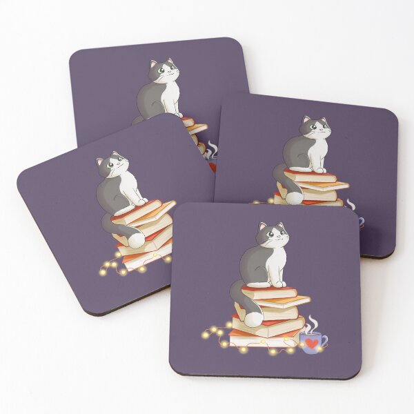 Item preview, Cat Sitting On Books designed and sold by Meowrye.