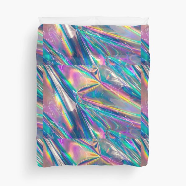 holographic Duvet Cover