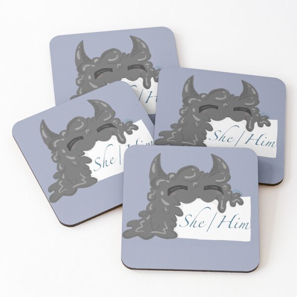Item preview, Blobby She/Him Pronouns  designed and sold by Bre-Bug-242.