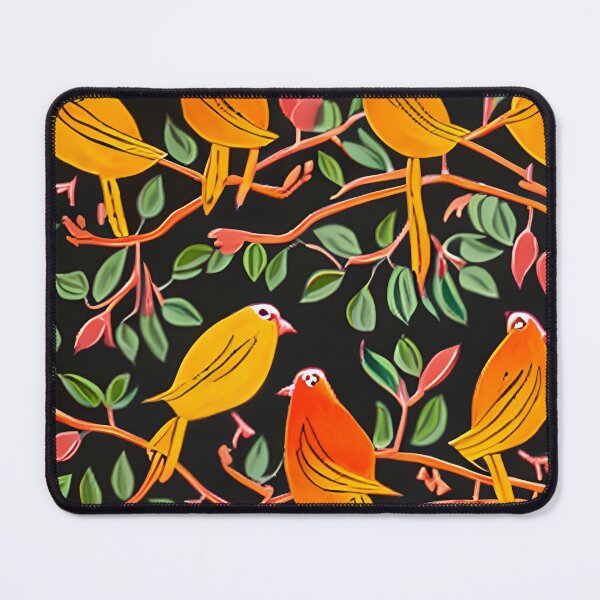 Item preview, Textile Batik Pattern with Floral and Bird Motifs 6 designed and sold by marunoens01.
