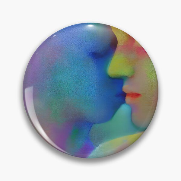 Item preview, Two lovers in a pastel dreamy world designed and sold by ElLocoMus.