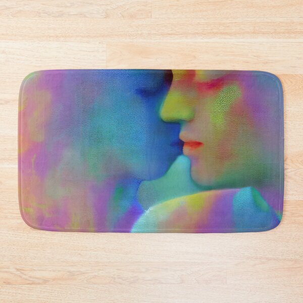 Item preview, Two lovers in a pastel dreamy world designed and sold by ElLocoMus.