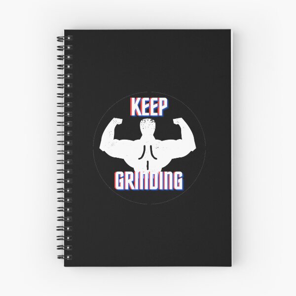 Item preview, Keep grinding gym motivation designed and sold by TomFitCL.