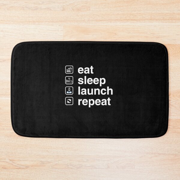 Item preview, eat  -  sleep  -  launch  -  repeat designed and sold by CONTACT LIGHT.