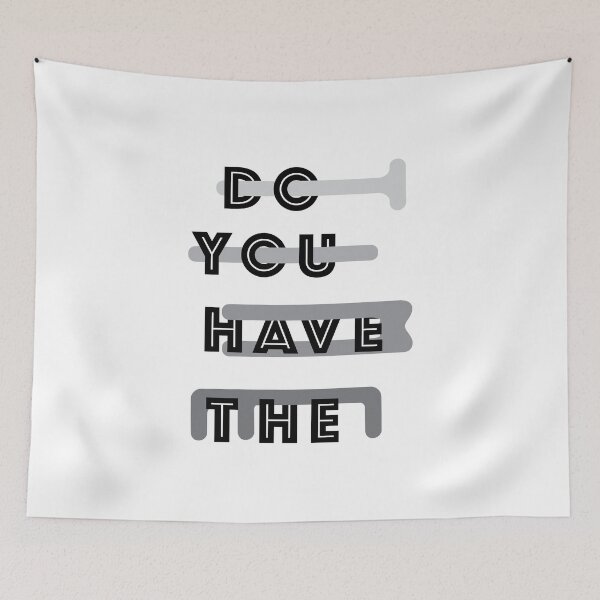 Item preview, Do you have the time? Typography Design designed and sold by laurenislorem.