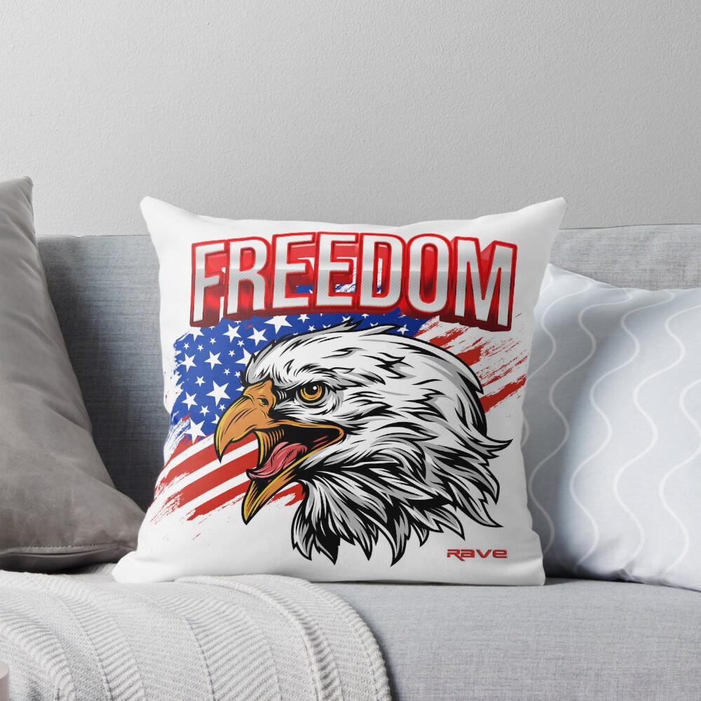 Item preview, Throw Pillow designed and sold by RaveStudios.