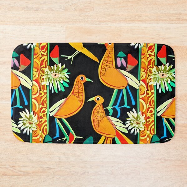 Item preview, Textile Batik Pattern with Floral and Bird Motifs 10 designed and sold by marunoens01.