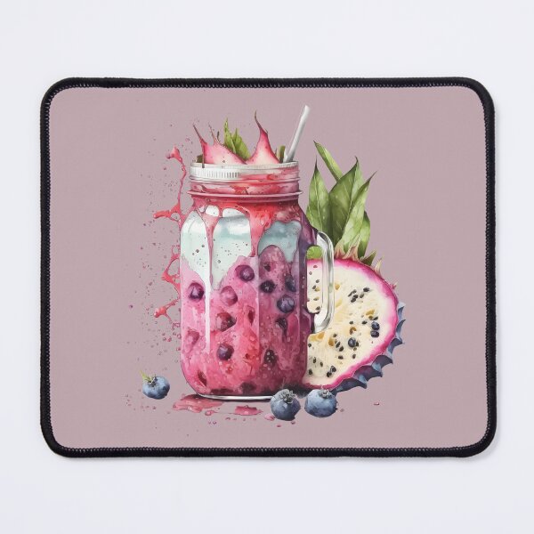 Item preview, Dragonfruit Acai berry smoothie or milk tea designed and sold by Mumzy2many.