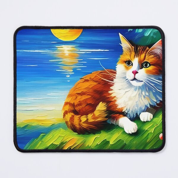 Item preview, Cat Playing With a Ball of String designed and sold by AnimPet.