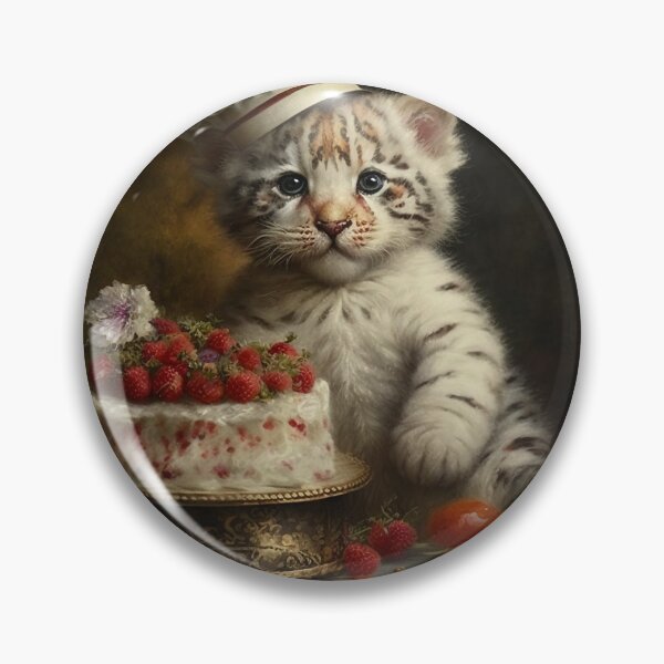 Item preview, Tiger Cub Pastry Chef: Berry Cake Delight designed and sold by SweetbriarTales.