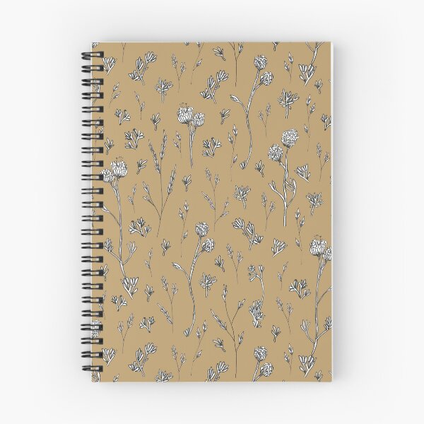 Item preview, Artemisia granatensis flowers with ocher background designed and sold by cezidesign.