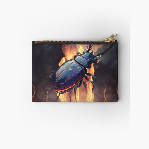 Item preview, Stag beetle in the fire designed and sold by WallArtExclusiv.
