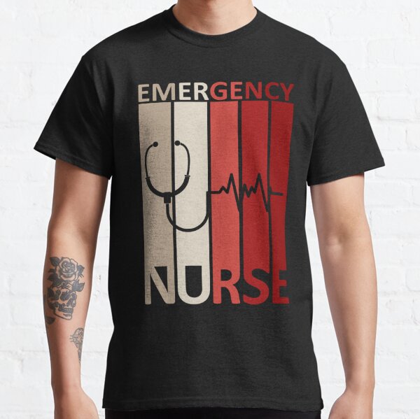 teelaunch ER Nurse Shirt - 49% ER Nurse 51% Badass Profession District Womens Shirt / Red / 2XL