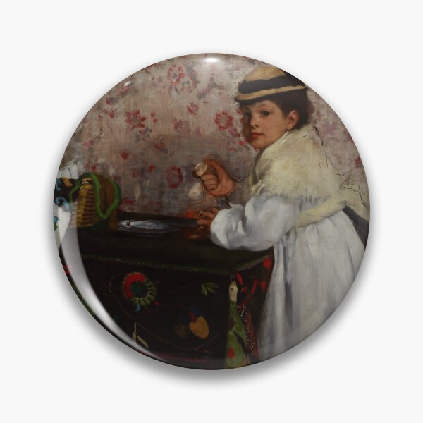 Item preview, Mademoiselle Hortense Valpincon by Edgar Degas designed and sold by VintageArtByIda.
