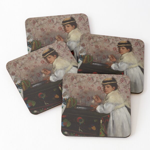 Item preview, Mademoiselle Hortense Valpincon by Edgar Degas designed and sold by VintageArtByIda.
