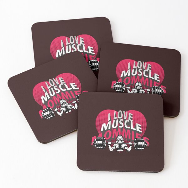 Item preview, I Love Muscle Mommies T-shirt Classic T-Shirt designed and sold by Graphichut.