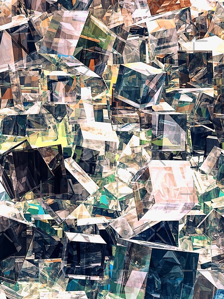 Chaotic Collection of Cubes by perkinsdesigns
