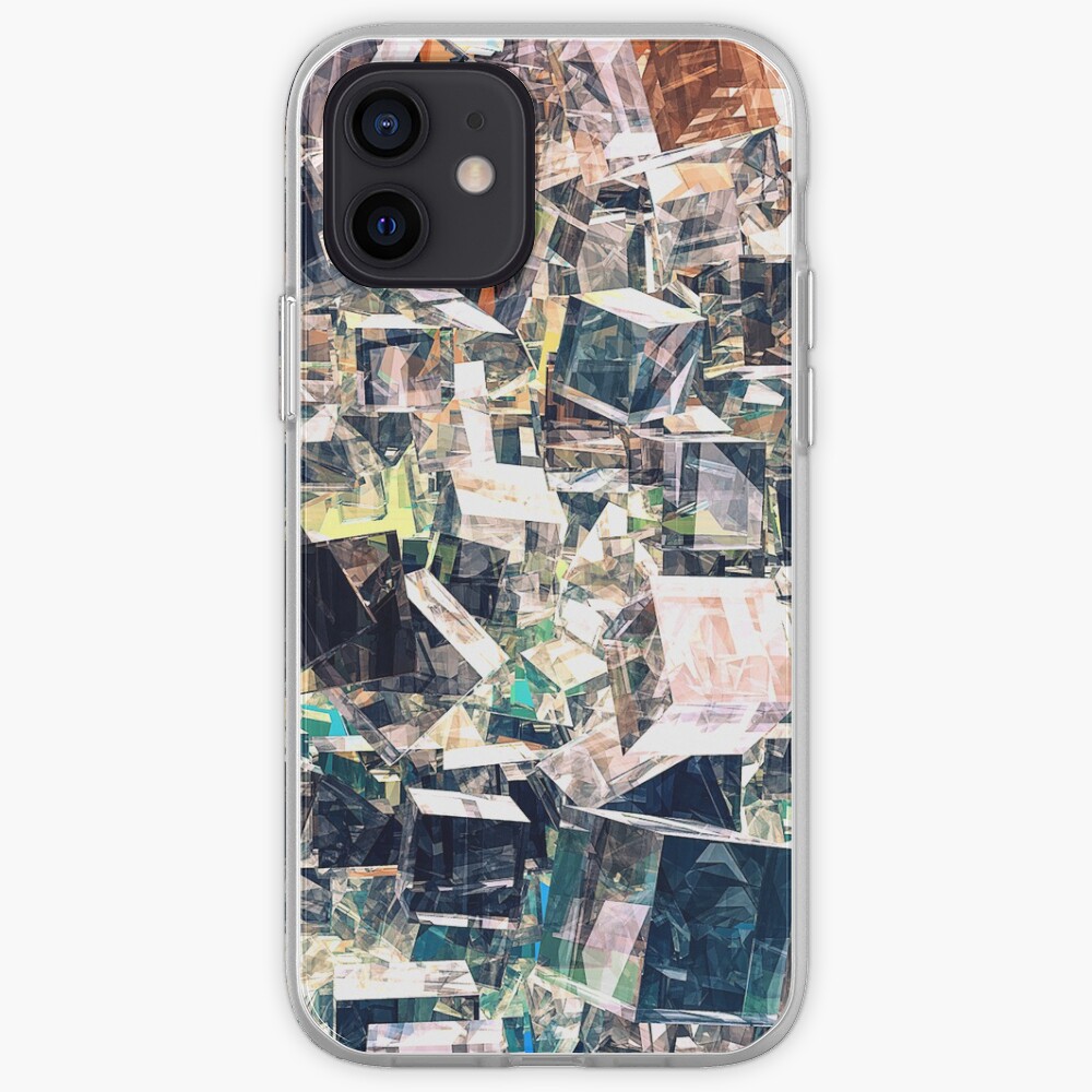 Chaotic Collection of Cubes iPhone Case & Cover