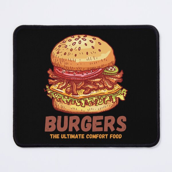 Item preview, Burgers - The ultimate comfort food - Burgerlicious Adventures designed and sold by WBP Mart.