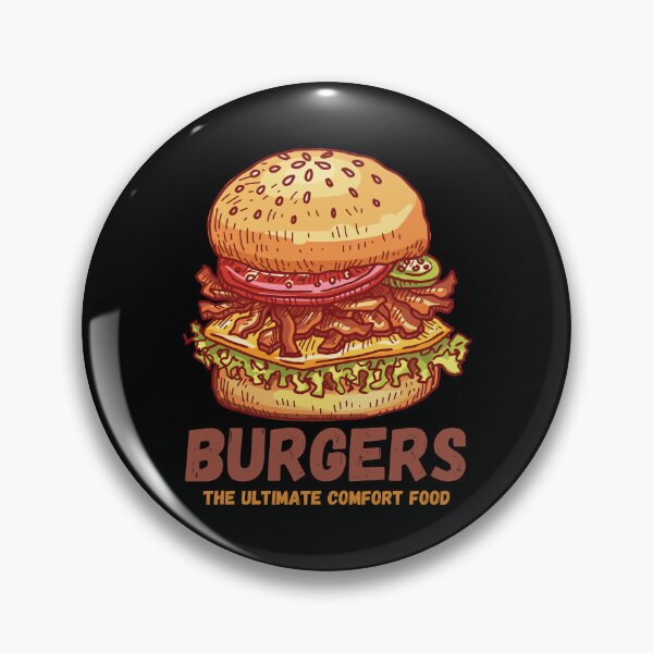 Item preview, Burgers - The ultimate comfort food - Burgerlicious Adventures designed and sold by WBP Mart.
