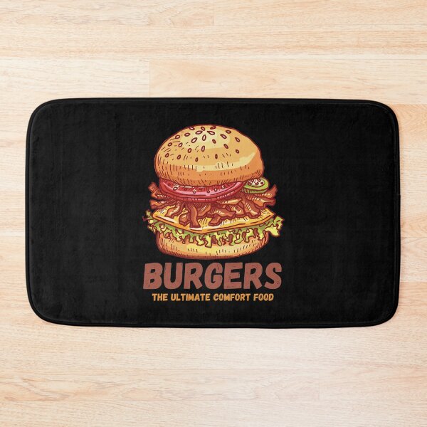 Item preview, Burgers - The ultimate comfort food - Burgerlicious Adventures designed and sold by WBP Mart.