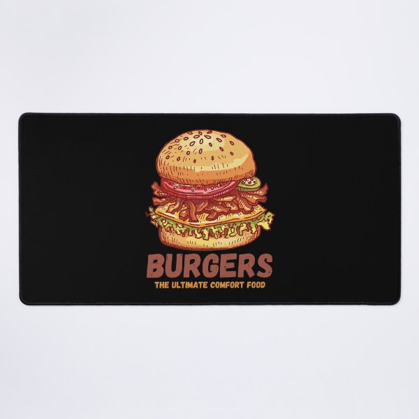 Item preview, Burgers - The ultimate comfort food - Burgerlicious Adventures designed and sold by WBP Mart.