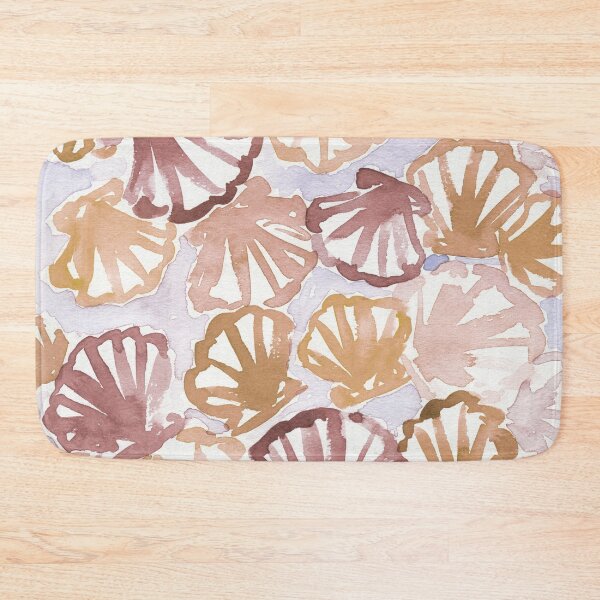 Item preview, Blush Pink Seashell Pattern designed and sold by Kristen Laczi.