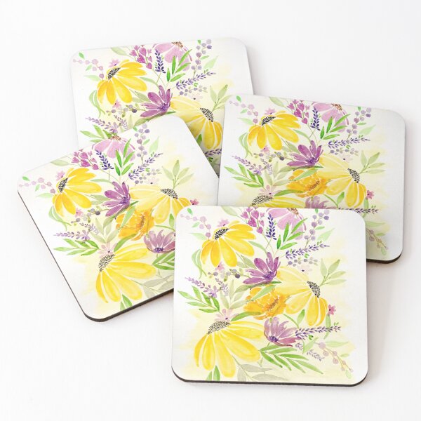 Item preview, Watercolor Wildflowers designed and sold by Ericksondesigns.