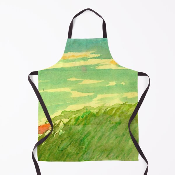Item preview, plage, vu océan, peinture, paysage, île, eau ghibli, designed and sold by SFcrea.