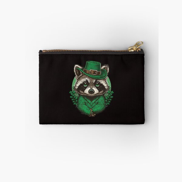 Item preview, Raccoon St Patrick's Day Shamrock Hat designed and sold by Cheeeeky.