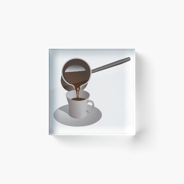 Item preview, Serving A Cup Of Black Coffee designed and sold by Gile-Shop.