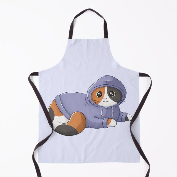 Item preview, Calico Cat In Purple Hoodie designed and sold by Meowrye.