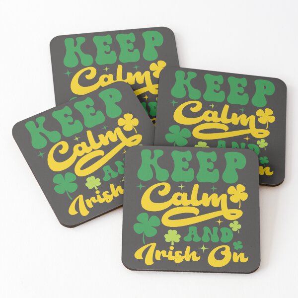 Item preview, Keep calm and carry on being irish - Saint patrick's day designed and sold by LV-creator.