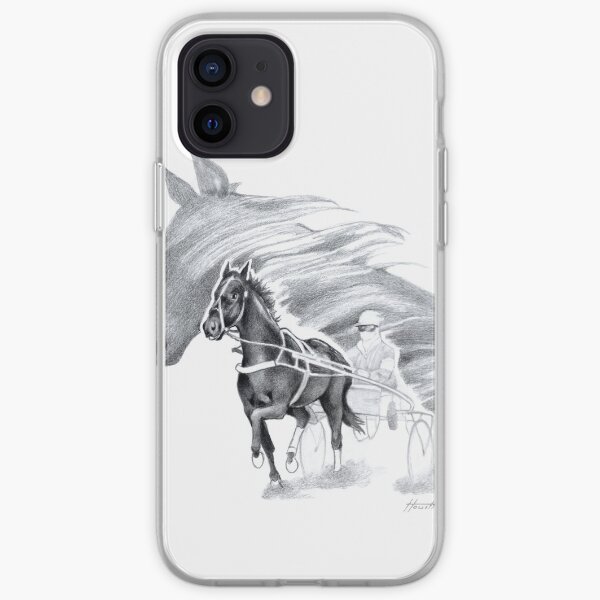 Trotting Up A Storm iPhone Soft Case