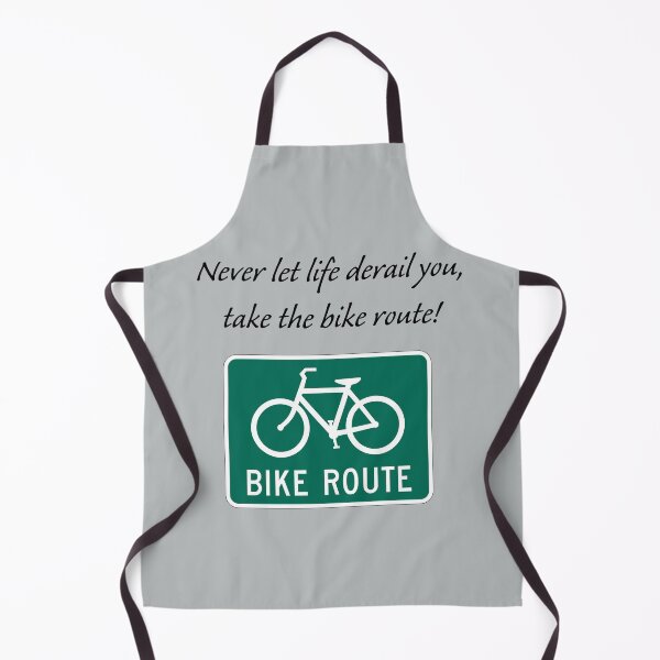 Item preview, Bicycling: Never let life derail you, take the bike route. designed and sold by SomeGuyLou.