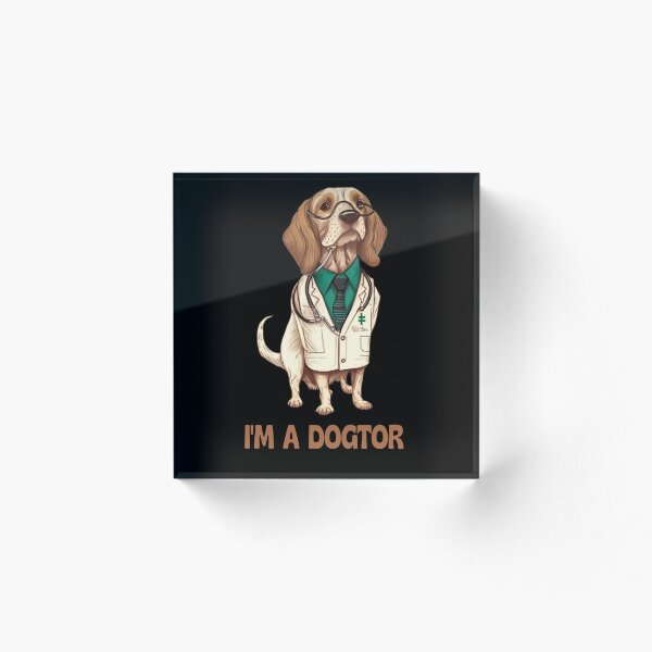 Item preview, Funny dog doctor  designed and sold by fattim3.
