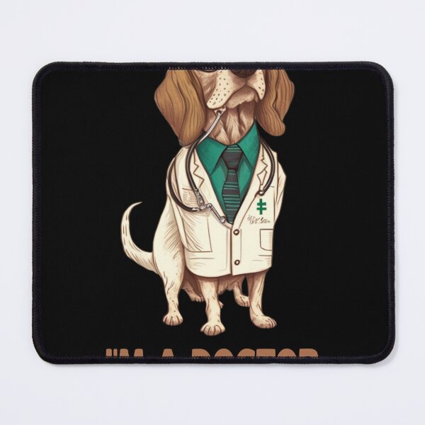 Item preview, Funny dog doctor designed and sold by fattim3.