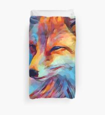 Fuchs Aquarell Bettbezug