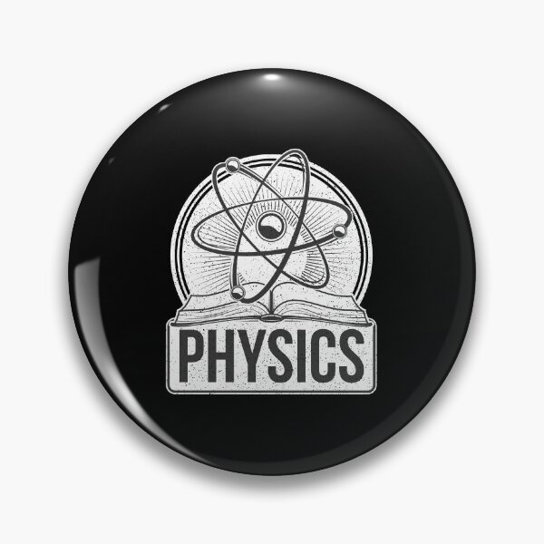 Item preview, Distressed Vintage Physics badge. designed and sold by paulo silveira.