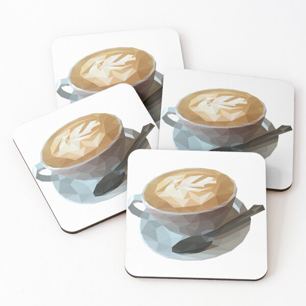 Item preview, CUP OF HOT COFFEE - The Only Element I Need Low Polly designed and sold by Gile-Shop.