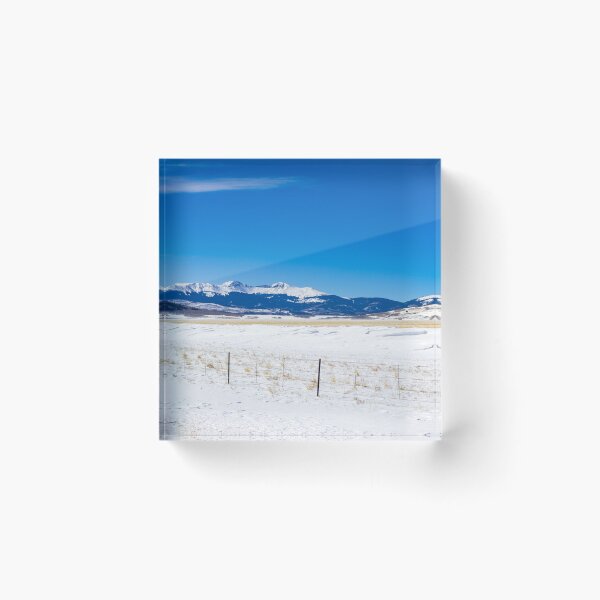 Item preview, Colorado Mountains with Snowy Peaks near Fairplay town V1 designed and sold by Family Journey with God.