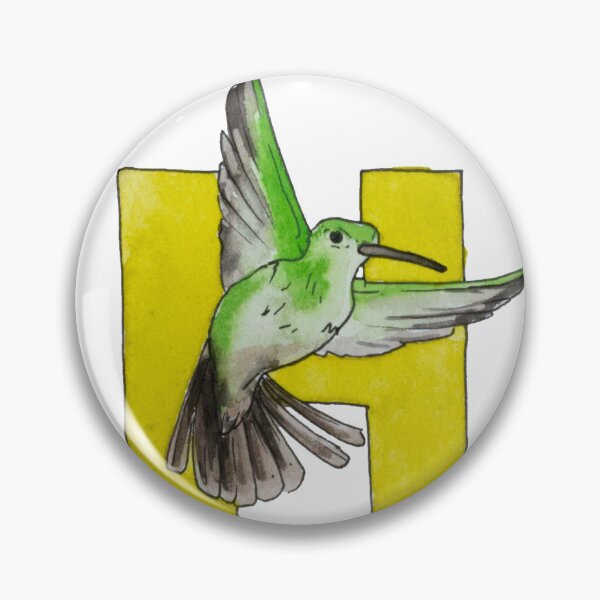 Artikelvorschau, H für Kolibri entworfen und verkauft von immerzdstudio.