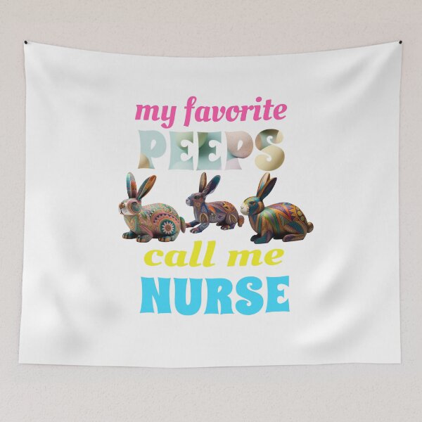 Item preview, My Favorite Peeps Call Me Nurse designed and sold by GrumpyFella.
