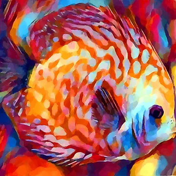 Artwork thumbnail, Discus Fish by ChrisButler